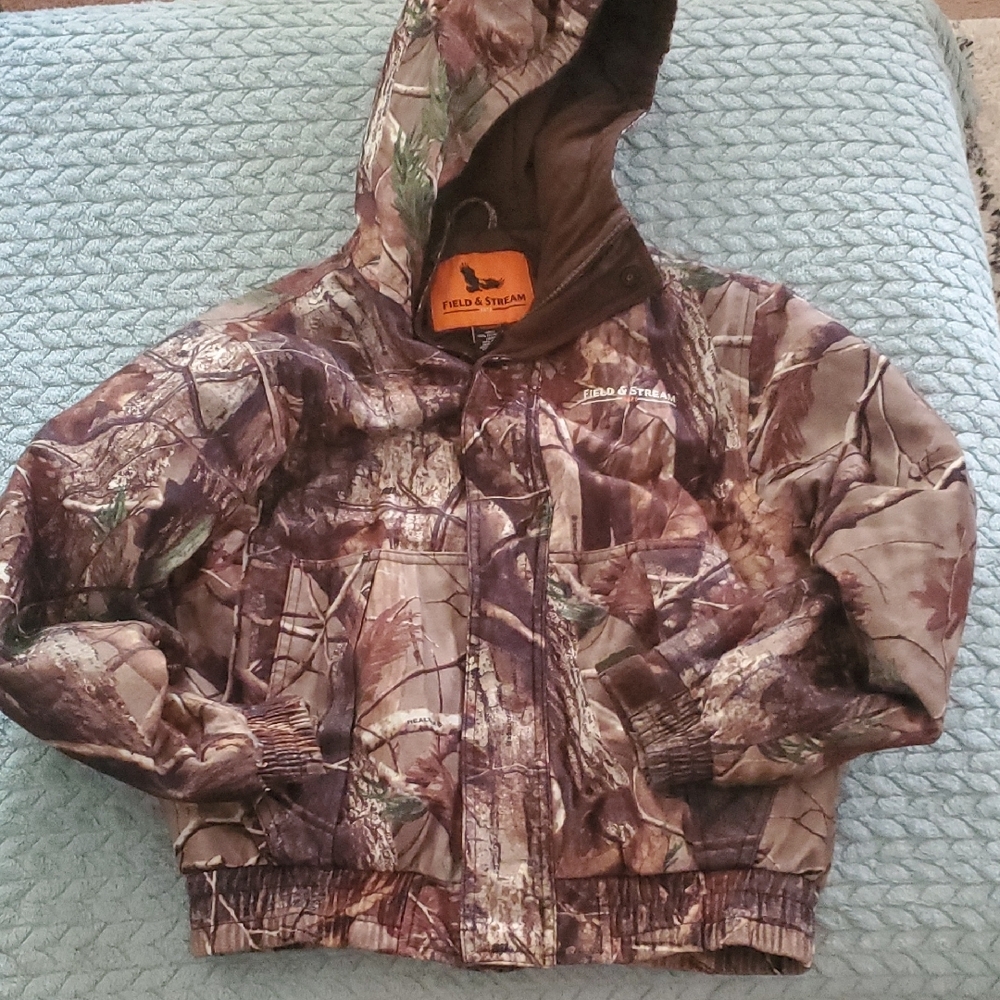 Field & Stream Camouflage Hooded Jacket